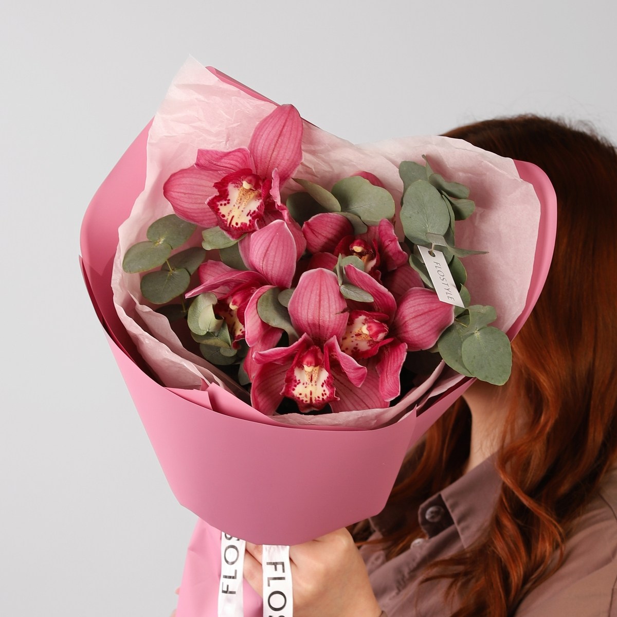 Букет из орхидей